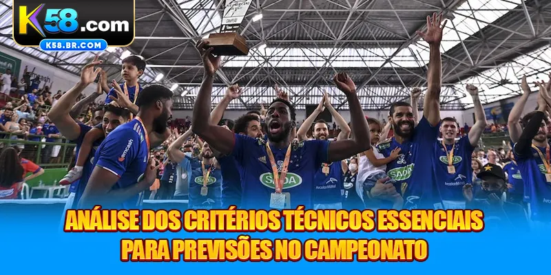 Análise dos critérios técnicos essenciais para previsões no campeonato