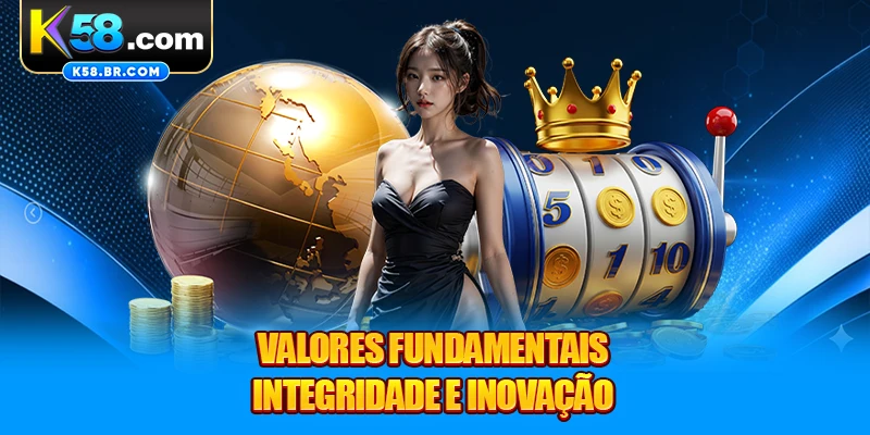 Valores fundamentais integridade e inovação