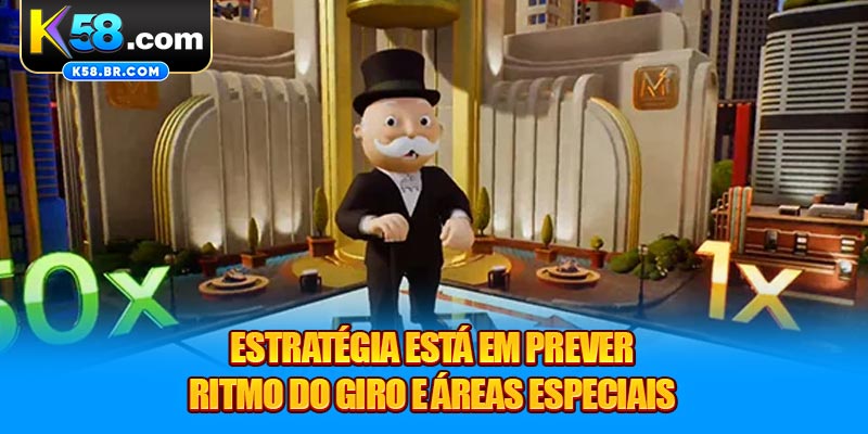 Estratégia está em prever ritmo do giro e áreas especiais